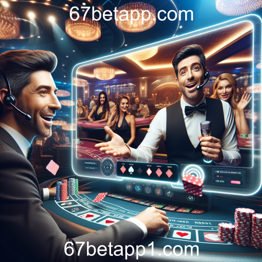 A Experiência do Cassino Ao Vivo em 67betapp.com